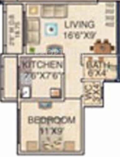 S S Land Developers Namo Shivaasthu (1BHK+1T (548 sq ft) 548 sq ft)