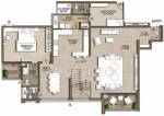 Brigade Cosmopolis (3BHK+4T (3,720 sq ft)   Servant Room 3720 sq ft)