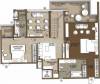 Brigade Cosmopolis (3BHK+4T (3,720 sq ft)   Servant Room 3720 sq ft)
