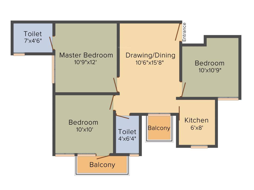 BPTP Park Elite Premium (3BHK+3T (906 sq ft) 906 sq ft) BPTP Park Elite Premium (3BHK+3T (906 sq ft) 906 sq ft)