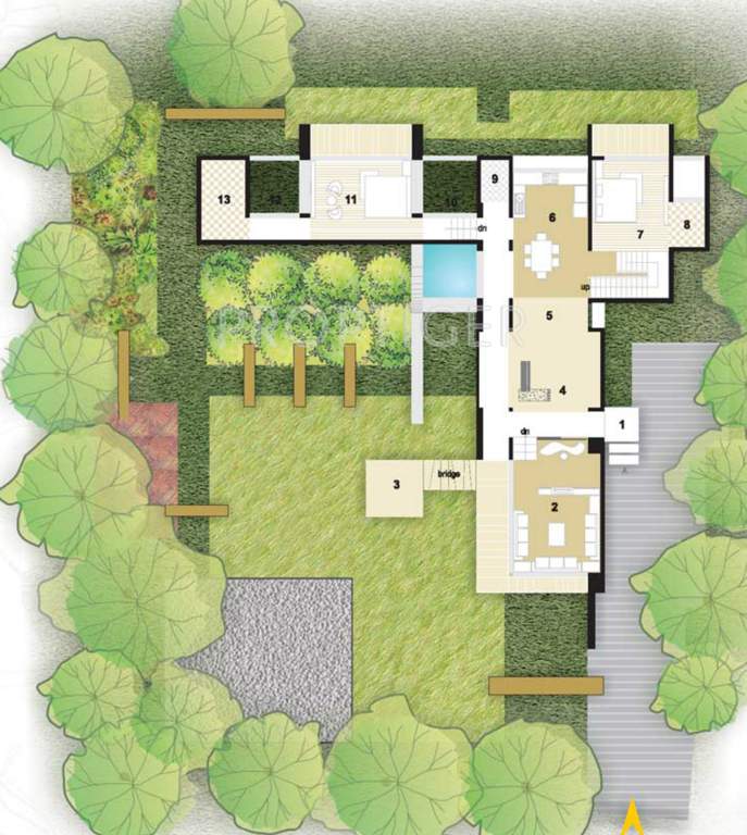 Sarthav Abhishree Orchard (3BHK+3T (2,700 sq ft) 2700 sq ft)