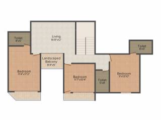 Northernsky Courtyard (4BHK+5T (2,780 sq ft) 2780 sq ft)