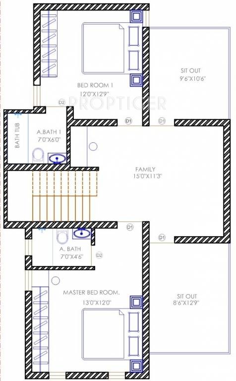 G9 Spacious (3BHK+3T (2,000 sq ft) + Pooja Room 2000 sq ft) G9 Spacious (3BHK+3T (2,000 sq ft) + Pooja Room 2000 sq ft)