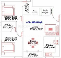 Royal Aadhira (2BHK+2T (998 sq ft) Pooja Room 998 sq ft) Royal Aadhira (2BHK+2T (998 sq ft) Pooja Room 998 sq ft)