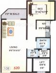 Raj Shree Odhav Park (1BHK+1T (520 sq ft) 520 sq ft)