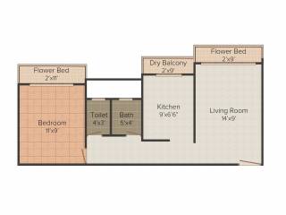 Shivani Samruddhi Garden (1BHK+1T (620 sq ft) 620 sq ft) Shivani Samruddhi Garden (1BHK+1T (620 sq ft) 620 sq ft)