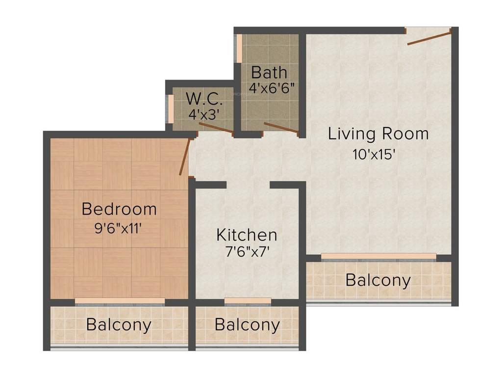 Salangpur Salasar Aashirwad (1BHK+1T (650 sq ft) 650 sq ft)