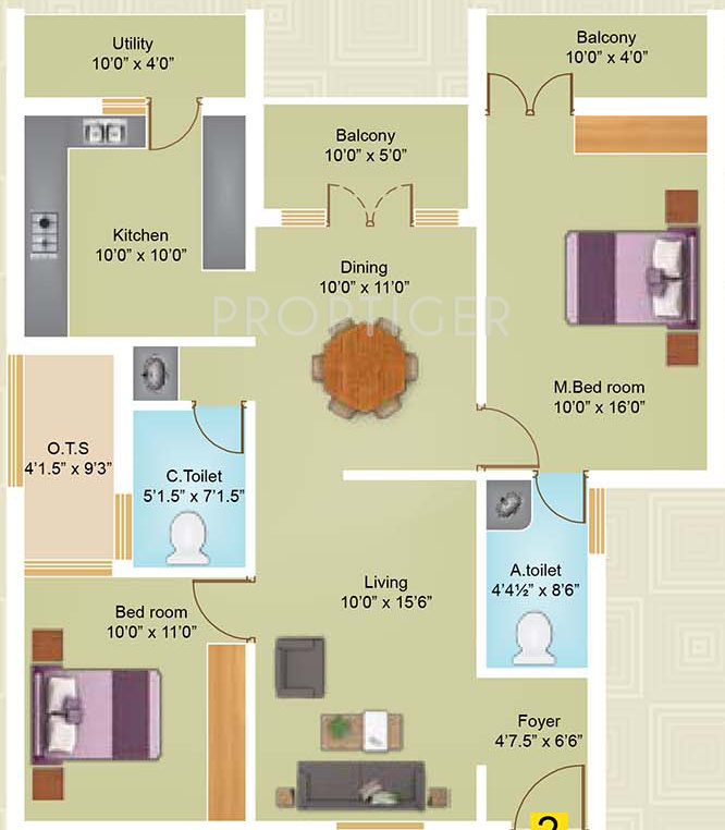 Sree Daksha Saharsh (2BHK+2T (1,248 sq ft) 1248 sq ft) Sree Daksha Saharsh (2BHK+2T (1,248 sq ft) 1248 sq ft)