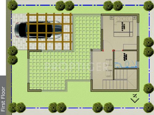 MCB Pinewoods (2BHK+2T (1,200 sq ft) 1200 sq ft)