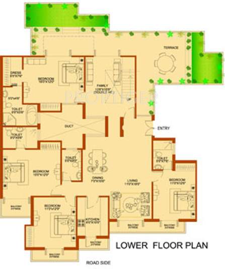 Amrapali Platinum (5BHK+5T (4,665 sq ft) 4665 sq ft)