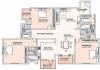 Salarpuria Sattva Aristrocracy (3BHK+3T (2,450 sq ft)   Servant Room 2450 sq ft)