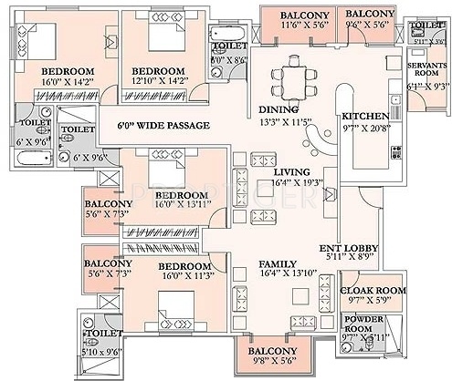 Salarpuria Sattva Aristrocracy (4BHK+4T (3,435 sq ft) Servant Room 3435 sq ft) Salarpuria Sattva Aristrocracy (4BHK+4T (3,435 sq ft) Servant Room 3435 sq ft)