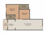 Prabhavathi Lotus 2 (2BHK+2T (969 sq ft) 969 sq ft) Prabhavathi Lotus 2 (2BHK+2T (969 sq ft) 969 sq ft)