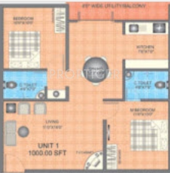 Prabhavathi Bliss I (2BHK+2T (1,000 sq ft) 1000 sq ft) Prabhavathi Bliss I (2BHK+2T (1,000 sq ft) 1000 sq ft)
