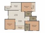 IN Elan (3BHK+3T (1,355 sq ft) 1355 sq ft)
