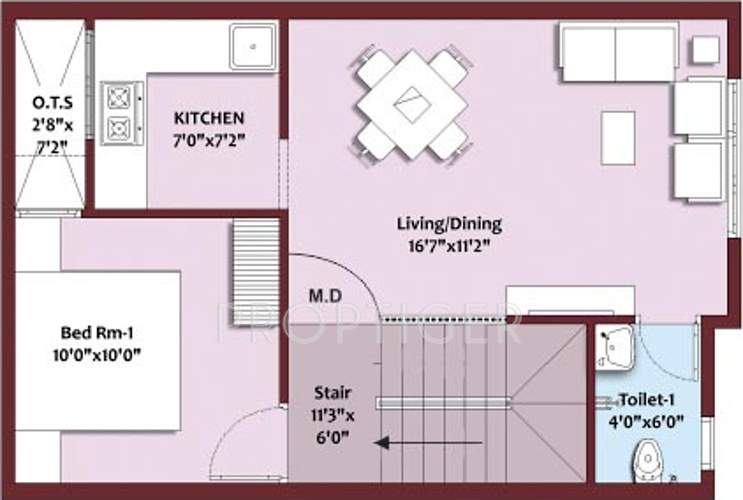 Value Bricks And Stone (3BHK+3T (1,583 sq ft) 1583 sq ft)