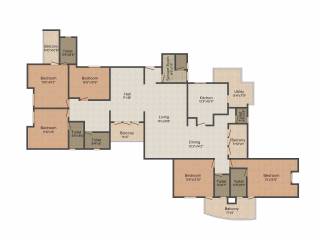 Presidency Flora (5BHK+5T (3,555 sq ft) 3555 sq ft)