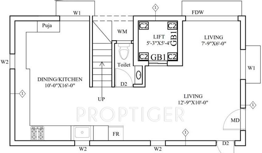 Vasavi Holdings (3BHK+3T (1,500 sq ft) 1500 sq ft)