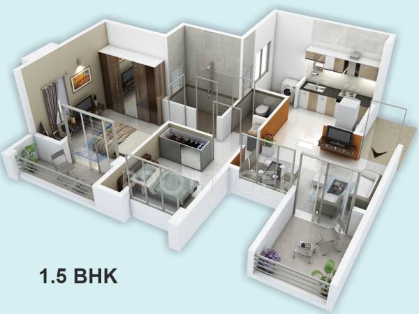 Darode Shriniwas Sinhagad County (1BHK+1T (735 sq ft) + Study Room 735 sq ft) Darode Shriniwas Sinhagad County (1BHK+1T (735 sq ft) + Study Room 735 sq ft)