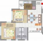 Keventer Westwind (2BHK+2T (1,163 sq ft) 1163 sq ft) Keventer Westwind (2BHK+2T (1,163 sq ft) 1163 sq ft)