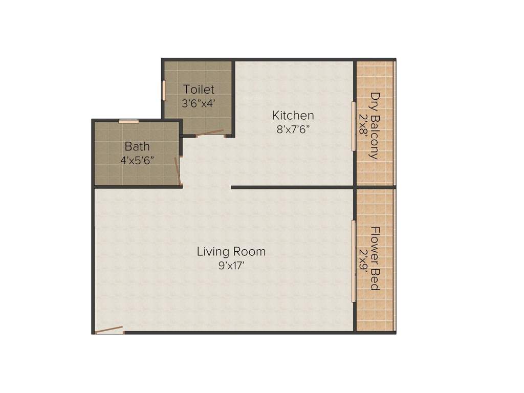 Shivani Samruddhi Garden (1BHK+1T (440 sq ft) 440 sq ft)