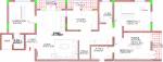Habitat Orchid Floor Plan (3BHK+3T (1,800 sq ft) 1800 sq ft)