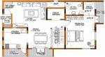 Habitat Orchid Lower Level Duplex Plan (4BHK+4T (2,560 sq ft)   Pooja Room 2560 sq ft)