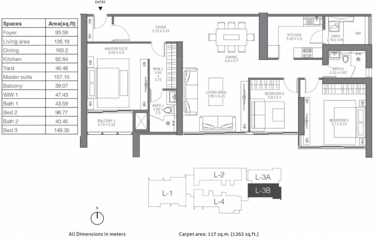 TATA 88 East (3BHK+2T (1,906 sq ft) 1906 sq ft) TATA 88 East (3BHK+2T (1,906 sq ft) 1906 sq ft)