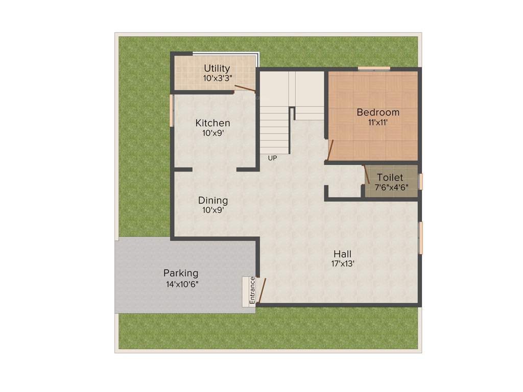 Peninsula Solitaire (3BHK+3T (1,945 sq ft) 1945 sq ft)