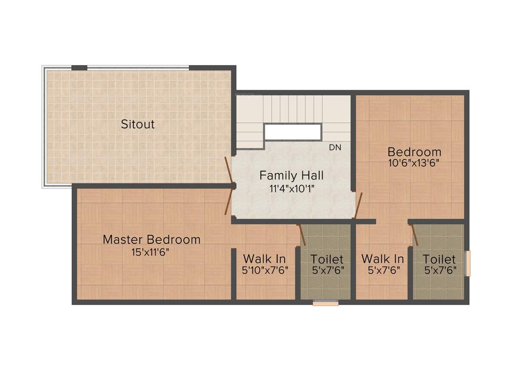 Peninsula Solitaire (3BHK+3T (1,881 sq ft) 1881 sq ft)