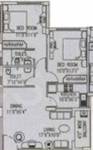 RDB Group Regent Court (2BHK+2T (931 sq ft) 931 sq ft)