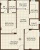 Vasundhara Homes Le Grassia Floor Plan (2BHK+2T (1,090 sq ft) 1090 sq ft)