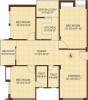 Vasundhara Homes Le Grassia Floor Plan (3BHK+2T (1,625 sq ft) 1625 sq ft)
