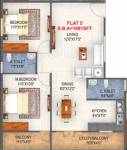 SV Nest (2BHK+2T (1,091 sq ft) 1091 sq ft) SV Nest (2BHK+2T (1,091 sq ft) 1091 sq ft)