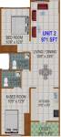 Prabhavathi Lotus 2 (2BHK+2T (971 sq ft) 971 sq ft) Prabhavathi Lotus 2 (2BHK+2T (971 sq ft) 971 sq ft)