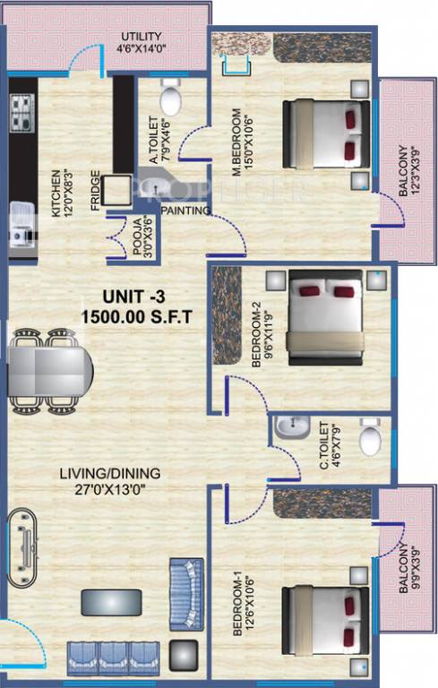 Yashaswini Vinayaka Enclave (3BHK+2T (1,500 sq ft) Pooja Room 1500 sq ft) Yashaswini Vinayaka Enclave (3BHK+2T (1,500 sq ft) Pooja Room 1500 sq ft)