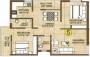 Bikash Mahaveer Plaza (2BHK+2T (925 sq ft) 925 sq ft)
