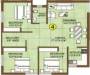Bikash Mahaveer Plaza (3BHK+1T (1,209 sq ft) 1209 sq ft)