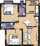Excellent Residency (2BHK+2T (914 sq ft) 914 sq ft) Excellent Residency (2BHK+2T (914 sq ft) 914 sq ft)