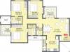 Paranjape Abhiruchi Parisar (3BHK+3T (1,182 sq ft) 1182 sq ft)