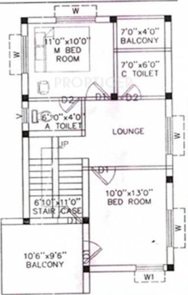Excellent Swagat Villa (3BHK+3T (1,333 sq ft) 1333 sq ft)
