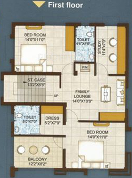Dream Kokila Villa (3BHK+3T (2,102 sq ft) + Study Room 2102 sq ft)