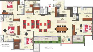 SNN Raj Etternia (4BHK+5T (3,200 sq ft) + Servant Room 3200 sq ft) SNN Raj Etternia (4BHK+5T (3,200 sq ft) + Servant Room 3200 sq ft)