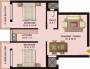 Shraddha The Spring Leaf (2BHK+1T (1,065 sq ft) 1065 sq ft)