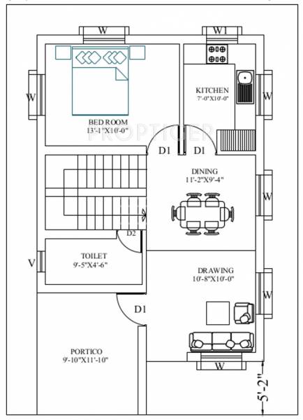 Intellex Imperia (3BHK+3T (1,400 sq ft) 1400 sq ft)