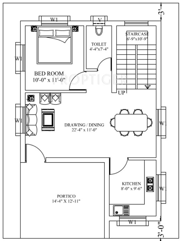 Intellex Imperia (3BHK+3T (1,723 sq ft) + Study Room 1723 sq ft)