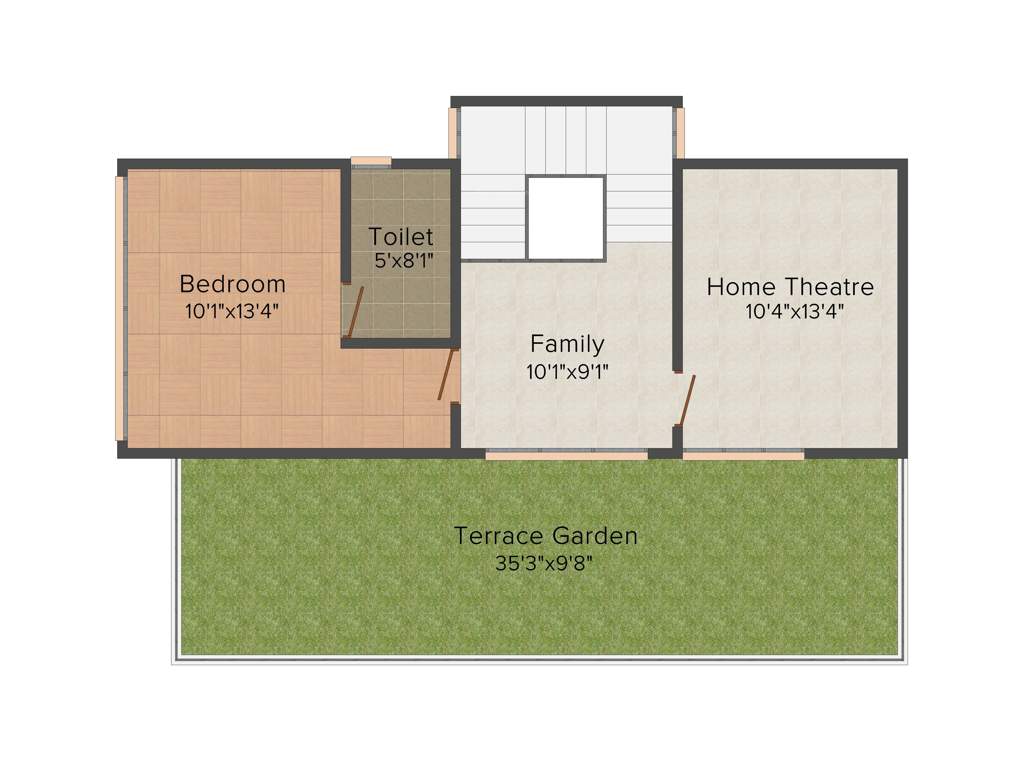 Shravanthi Oakridge (4BHK+4T (2,551 sq ft) 2551 sq ft)
