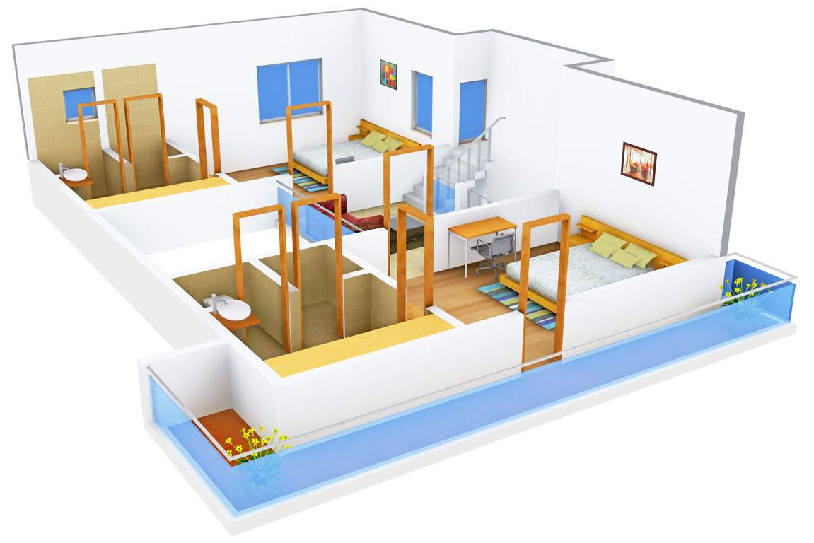 Shravanthi Oakridge (4BHK+4T (2,503 sq ft) 2503 sq ft)