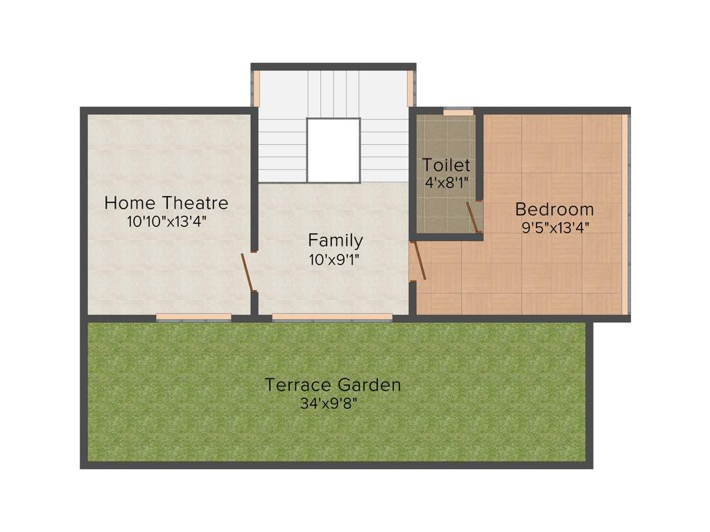Shravanthi Oakridge (4BHK+4T (2,503 sq ft) 2503 sq ft)