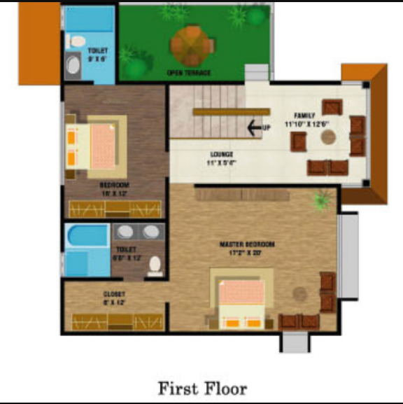 lake drive Floor Plan First Floor Plan